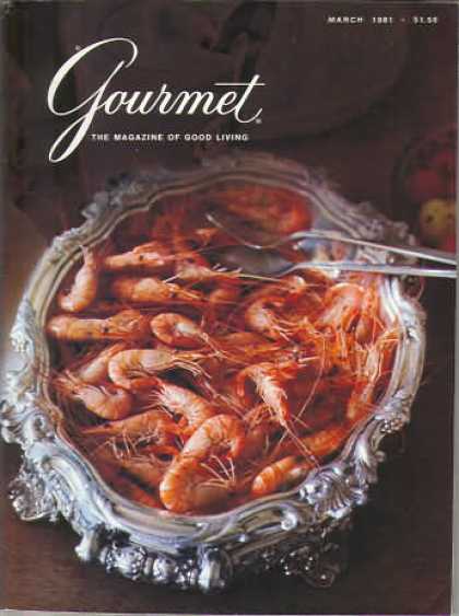 Gourmet - March 1981