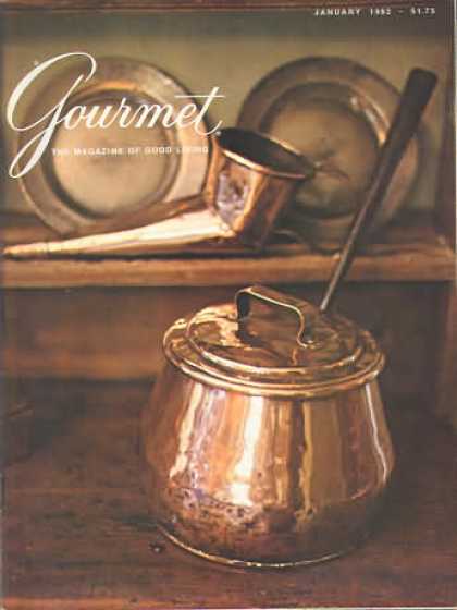 Gourmet - January 1982