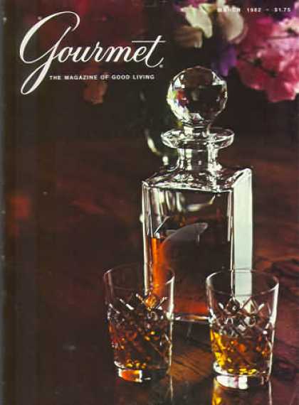Gourmet - March 1982
