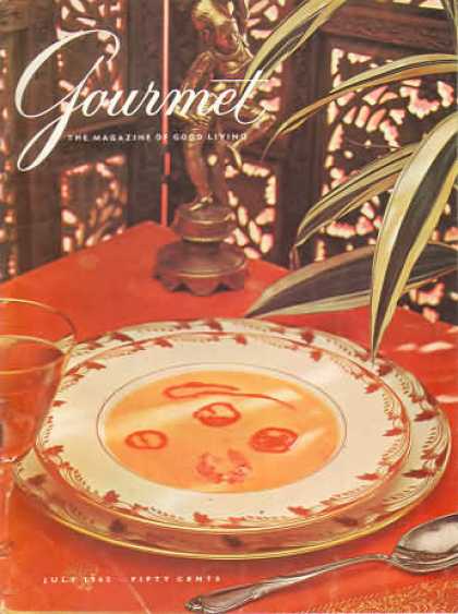Gourmet - July 1962