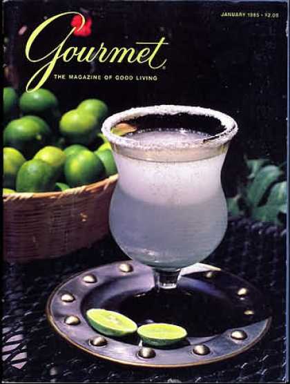 Gourmet - January 1985
