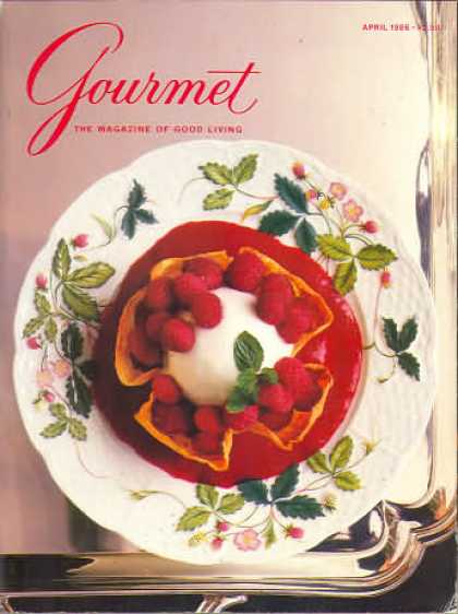Gourmet - April 1986