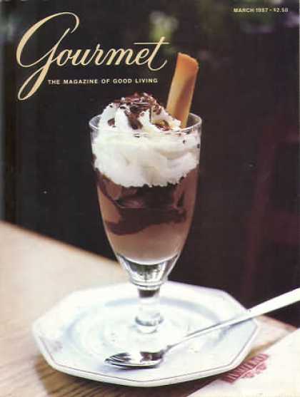 Gourmet - March 1987