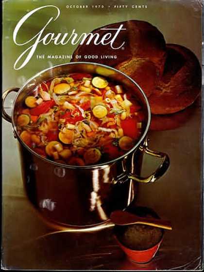 Gourmet - October 1970