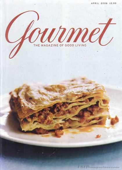Gourmet - April 2006