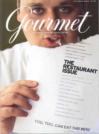 Gourmet - October 2006