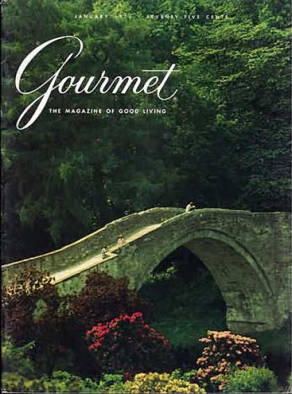 Gourmet - January 1975
