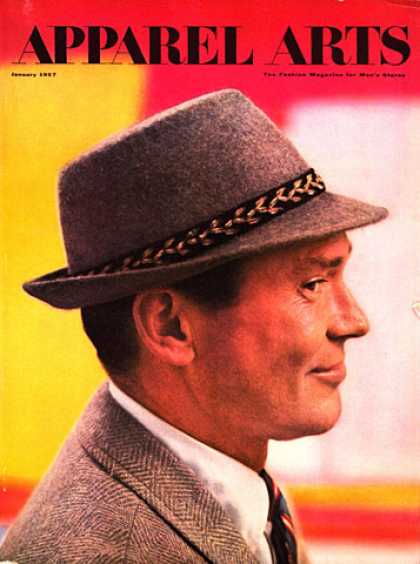 GQ - January 1957 - Hat