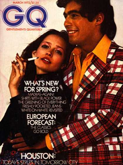 GQ - March 1972 - What's New For Spring?