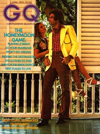 GQ - April 1972 - The Honeymoon Game
