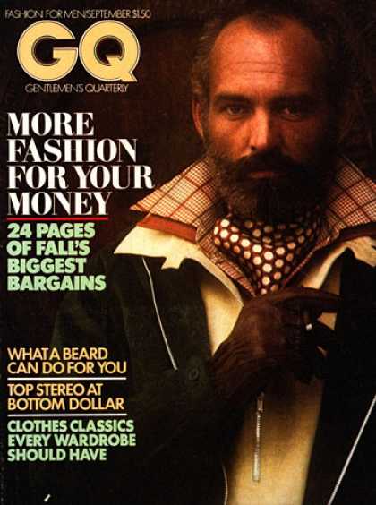 GQ - September 1975 - What a beard can do for you