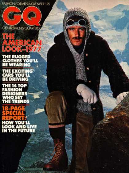 GQ - November 1976 - The American Look 1977