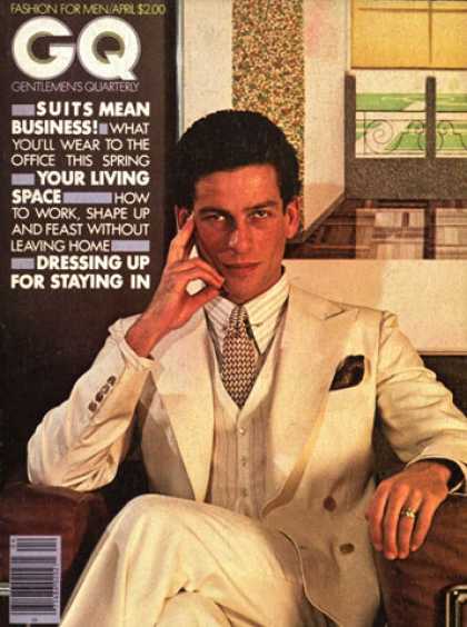 GQ - April 1978 - Suits Mean Business