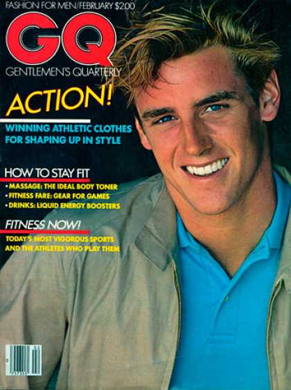 GQ - February 1981 - Action