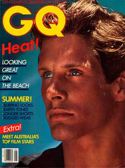 GQ - May 1982 - Heat: Looking Great on the Beach