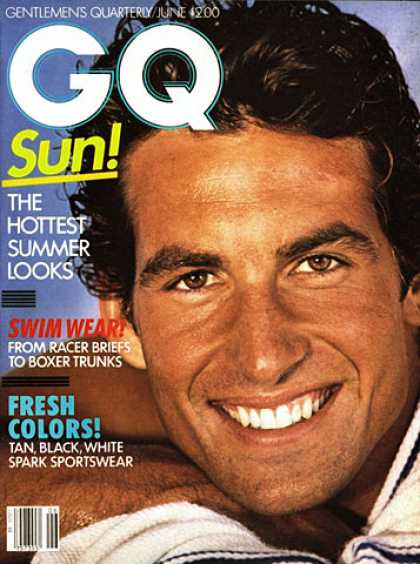 GQ - June 1982 - Sun!