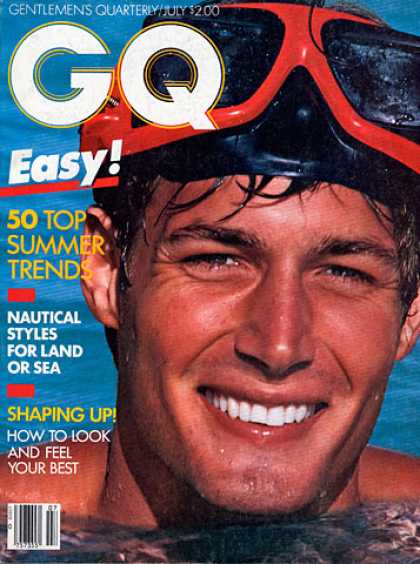 GQ - July 1982 - 50 Top Summer Trends