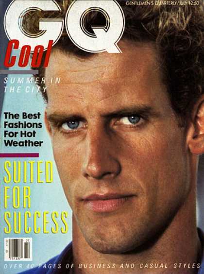 GQ - July 1983 - Suited For Success