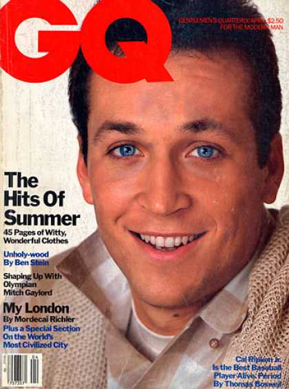 GQ - April 1984 - The Hits of the Summer