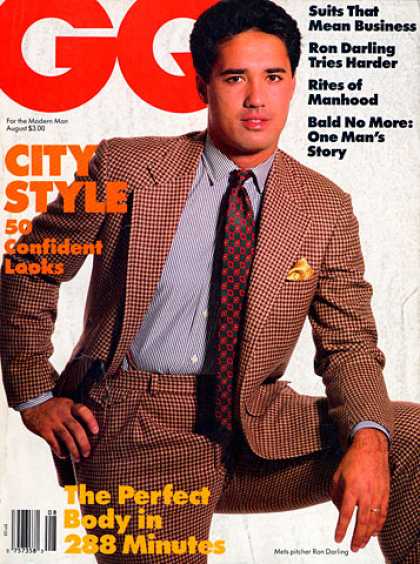 GQ - August 1986 - City Style