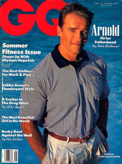 GQ - May 1990 - Arnold Schwarzenegger