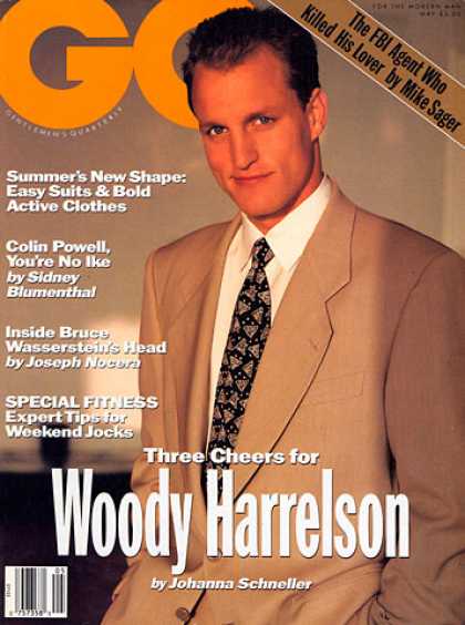 GQ - May 1991 - Woody Harrelson