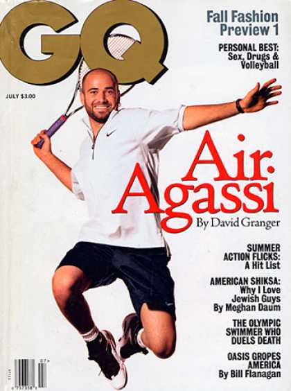 GQ - July 1996 - Andre Agassi