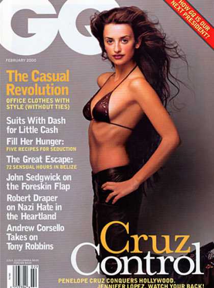 GQ - February 2000 - Penelope Cruz