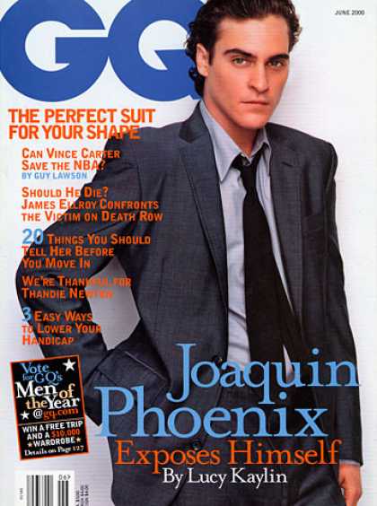 GQ - June 2000 - Joaquin Phoenix