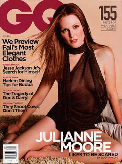 GQ - July 2001 - Julianne Moore