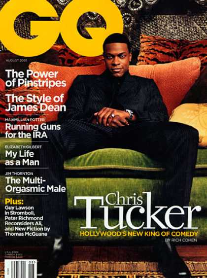 GQ - August 2001 - Chris Tucker