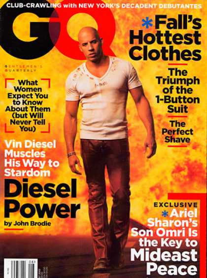 GQ - August 2002 - Vin Diesel