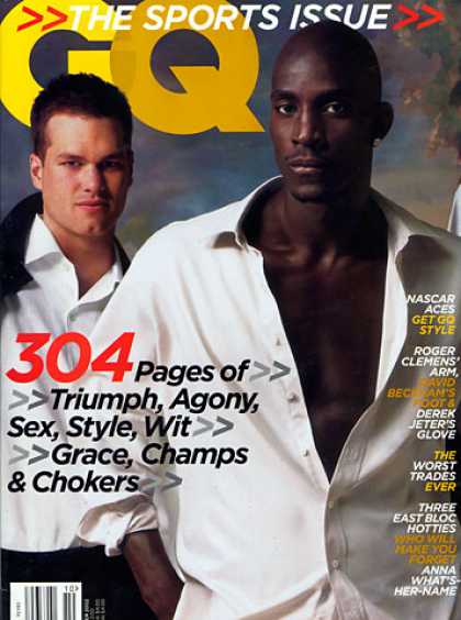 GQ - October 2002 - Grace, Champs & Chokers