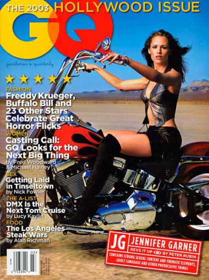 GQ - March 2003 - Jennifer Garner