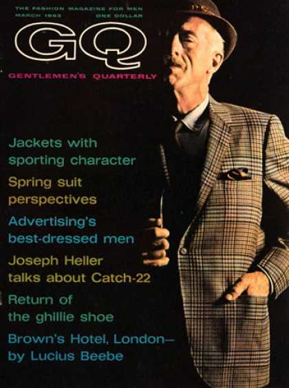 GQ - March 1963 - Jackets