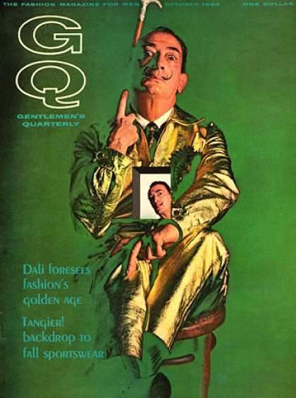 GQ - October 1963 - Salvador Dali