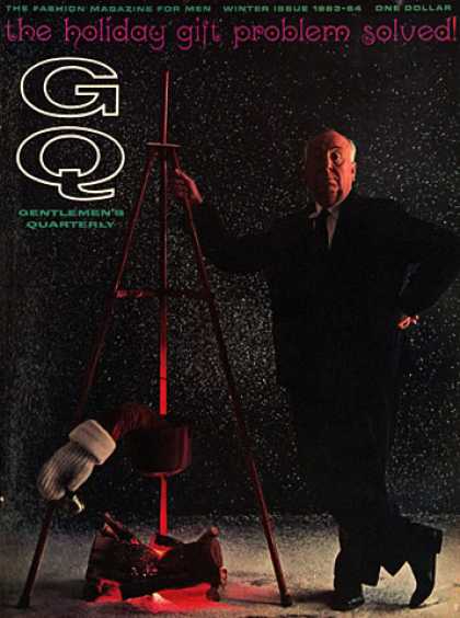 GQ - Winter 1963-64 - Alfred Hitchcock