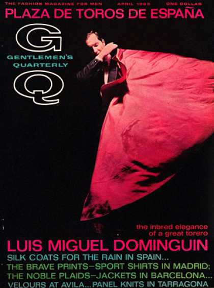 GQ - April 1965 - Luis Miguel Dominguin