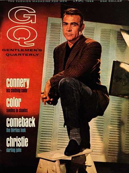 GQ - April 1966 - Sean Connery