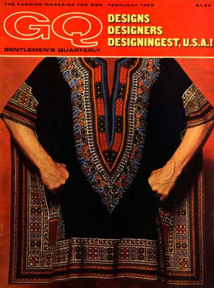 GQ - February 1968 - Designs USA