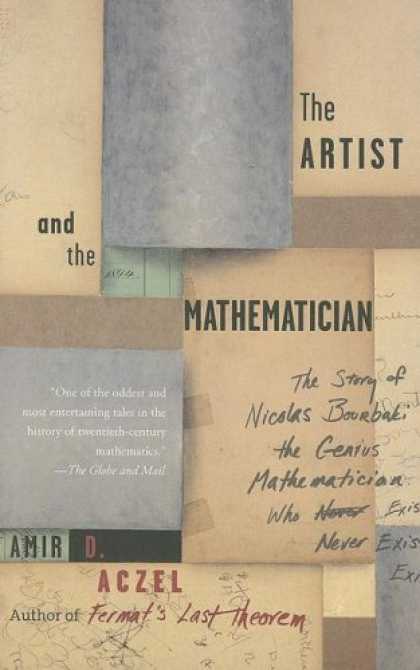 Greatest Book Covers - The Artist and the Mathematician