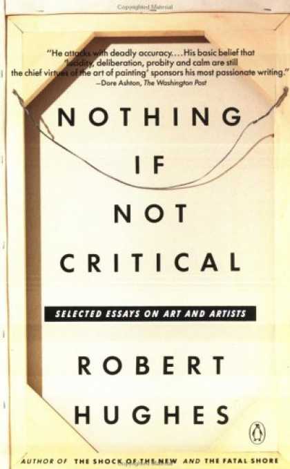 Greatest Book Covers - Nothing If Not Critical