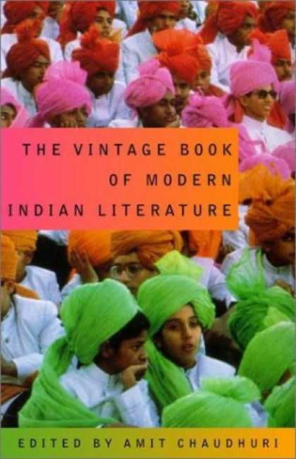 Greatest Book Covers - The Vintage Book of Modern Indian Literature