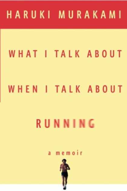 Greatest Book Covers - What I Talk About When I Talk About Running