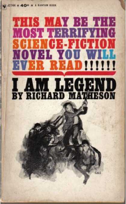 Greatest Book Covers - I Am Legend