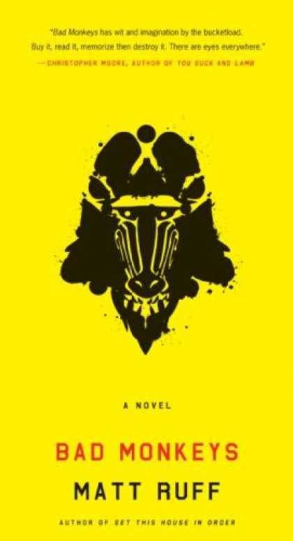 Greatest Book Covers - Bad Monkeys