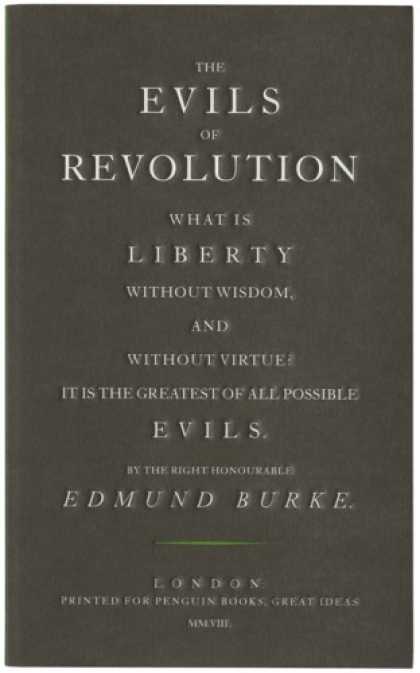 Greatest Book Covers - The Evils of Revolution