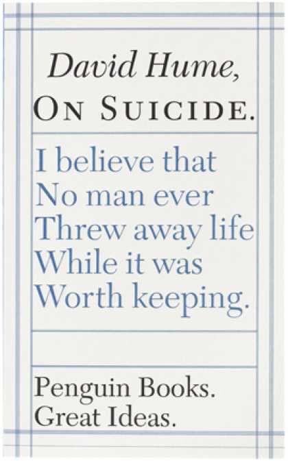 Greatest Book Covers - On Suicide