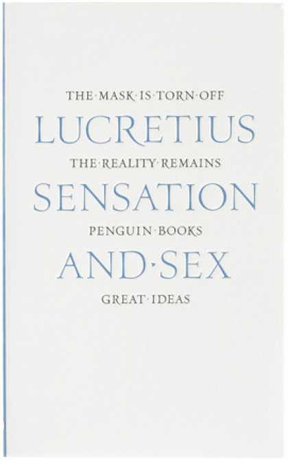 Greatest Book Covers - Sensation and Sex