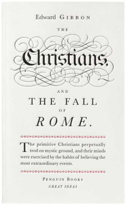 Greatest Book Covers - The Christians and the Fall of Rome